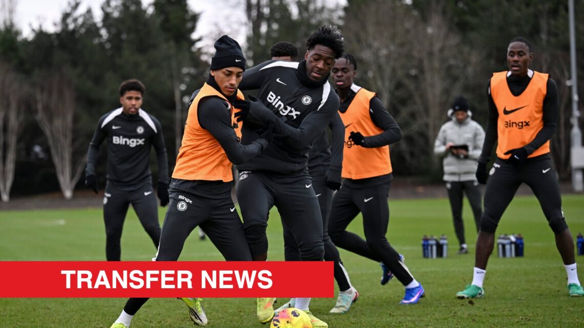 Image showing Axel Disasi of Chelsea during a training session