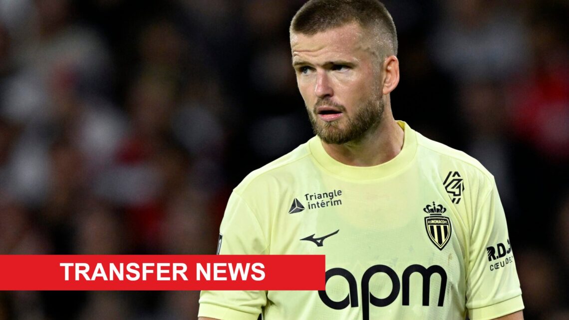 West Ham target Eric Dier looks seriously.