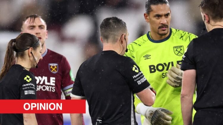 Image showing Jarrod Bowen and Alphonse Areola of West Ham United