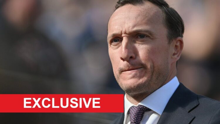Former West Ham captain turned sporting director Mark Noble