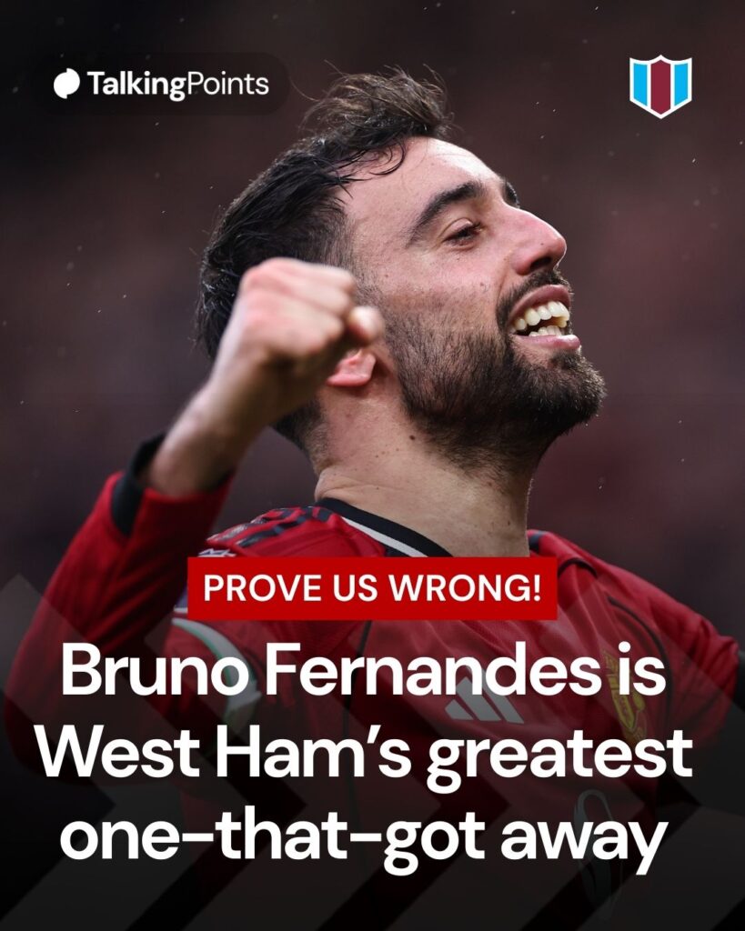 Bruno Fernandes of Manchester United celebrates after scoring a goal to make it 2-0 during the Premier League match between Manchester United and Tottenham Hotspur at Old Trafford on February 7, 2026 in Manchester, United Kingdom.