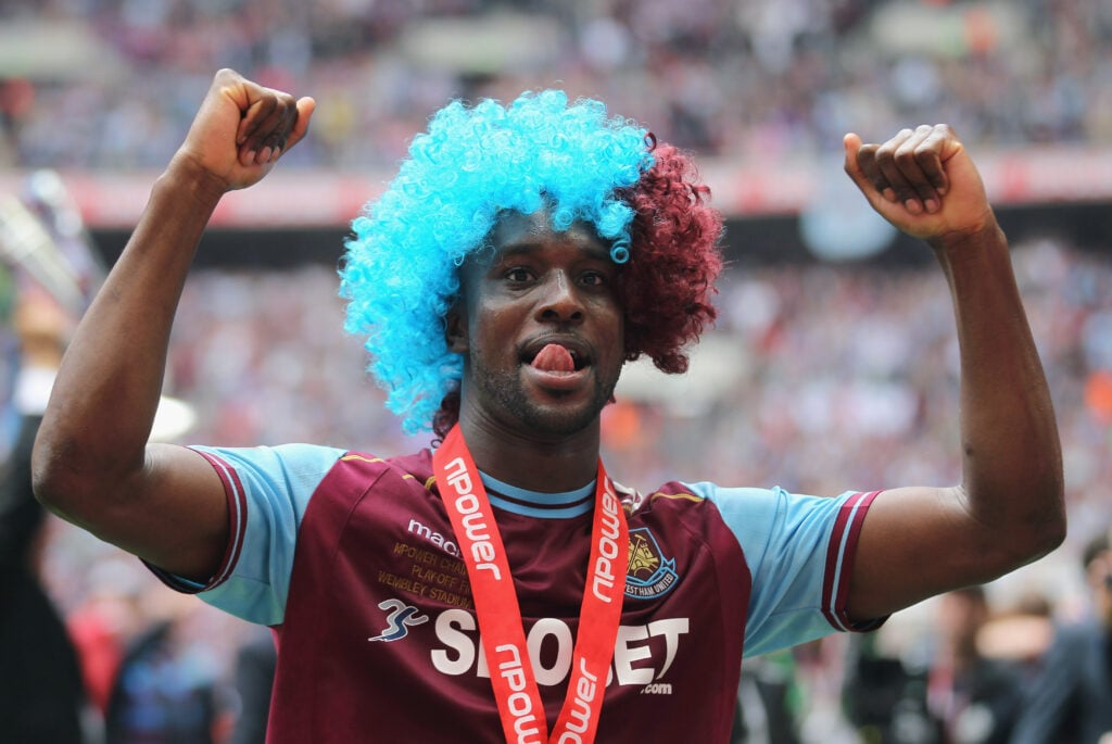 Carlton Cole after West Ham United v Blackpool: npower Championship - Playoff Final