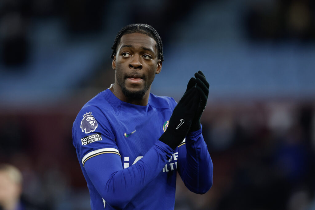 Axel Disasi applauds Chelsea fans