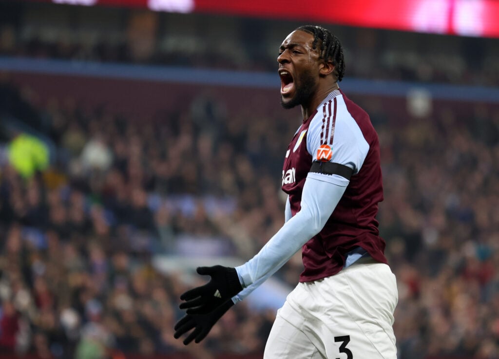 Image showing Axel Disasi playing for Aston Villa.