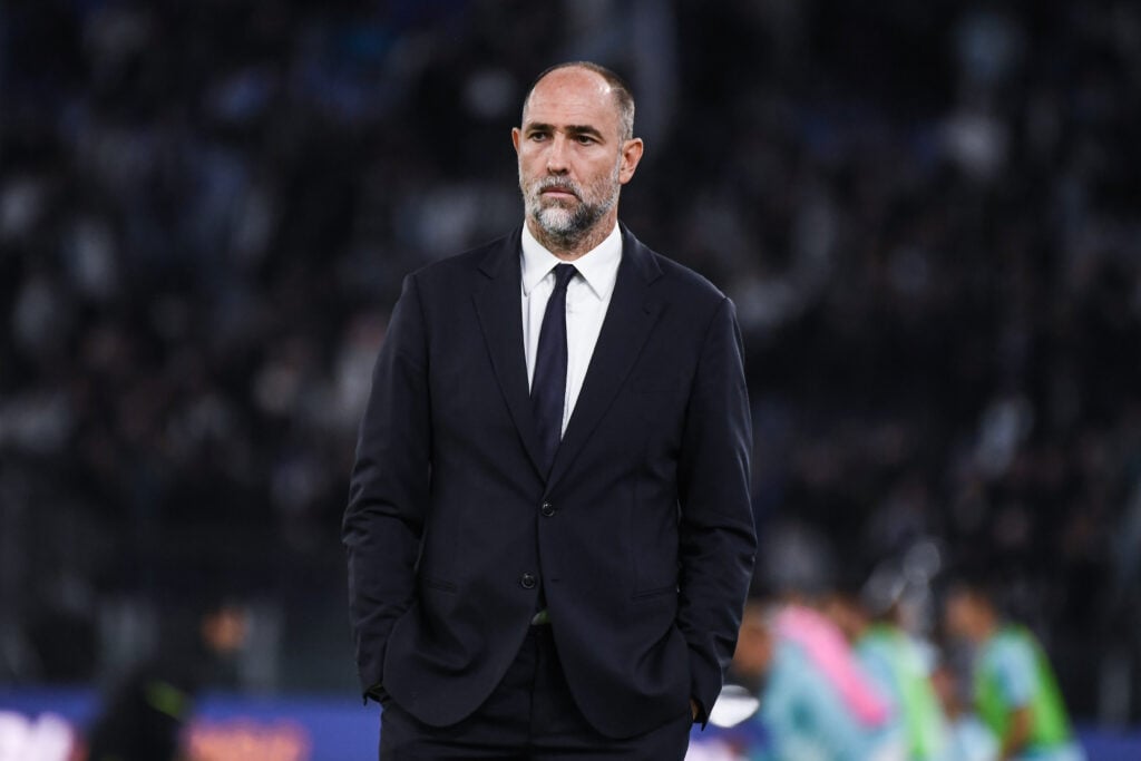 Igor Tudor before Juventus play against Lazio.