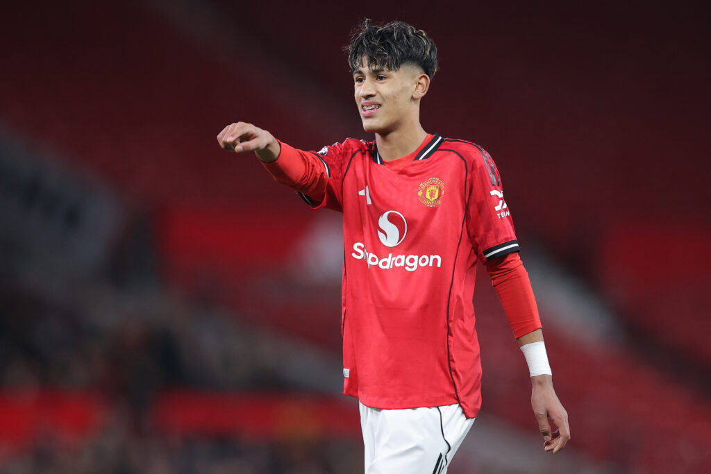 JJ Gabriel during Manchester United v Derby County - FA Youth Cup
