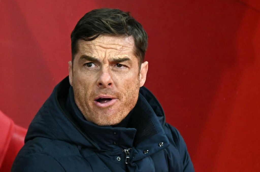 Scott Parker during Burnley's Premier League game against Sunderland.