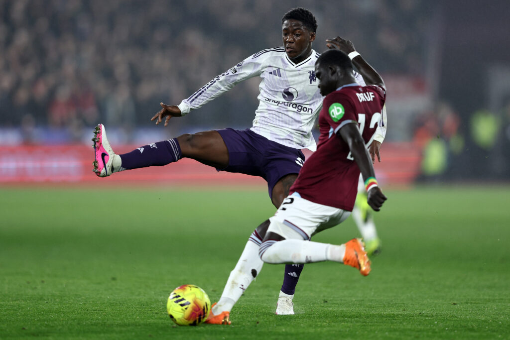 El Hadji Malick Diouf during West Ham United v Manchester United - Premier League