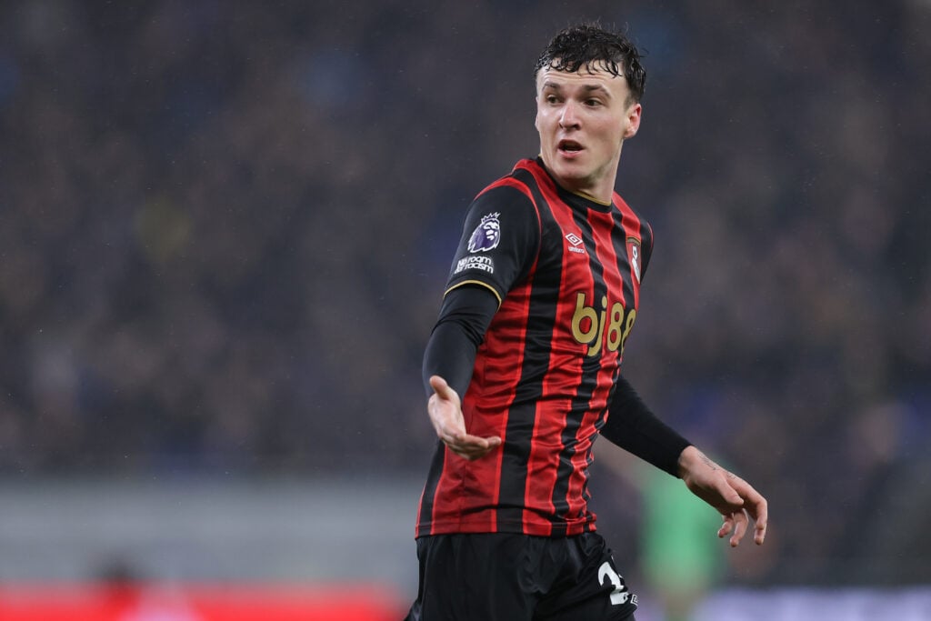 Alex Jimenez during Everton v Bournemouth - Premier League