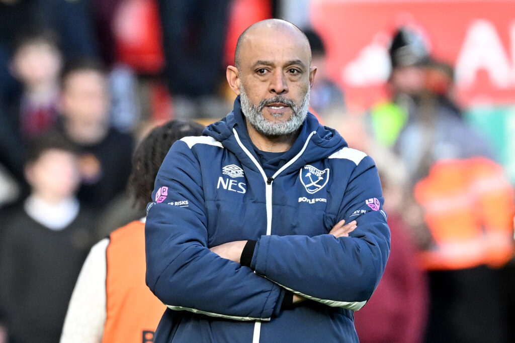 Nuno Espirito Santo during Liverpool v West Ham United - Premier League