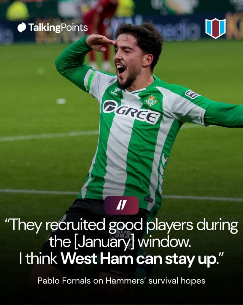Pablo Fornals of Real Betis celebrates a goal during the La Liga EA Sports match between Real Betis and Valencia CF at La Cartuja Stadium in Seville, Spain, on February 01, 2025.
