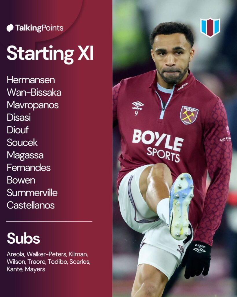 Callum Wilson of West Ham United warms up before the Premier League match between West Ham United and Manchester United at London Stadium on February 10, 2026 in London, England.