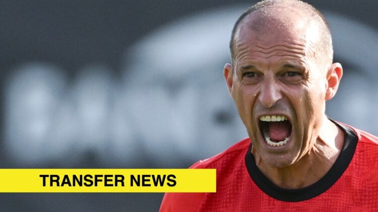 Image showing AC Milan coach Massimiliano Allegri