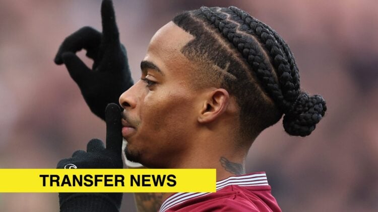 Image showing Crysencio Summerville of West Ham United
