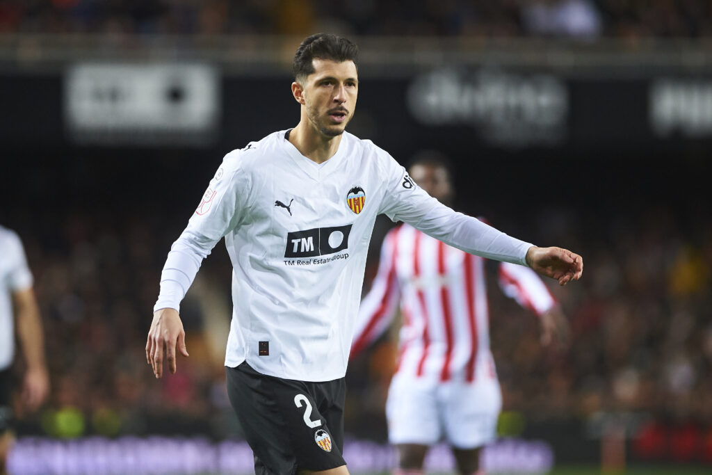 Guido Rodriguez during Valencia CF v Athletic Club - Copa Del Rey