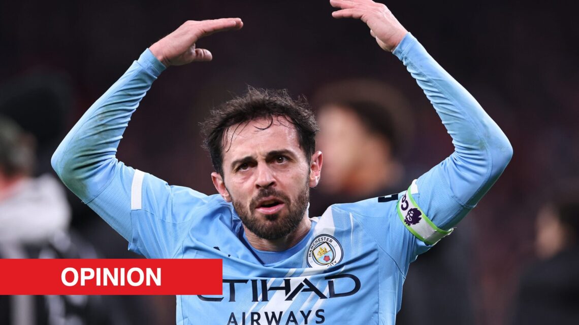 Image showing Bernardo Silva during Liverpool v Manchester City