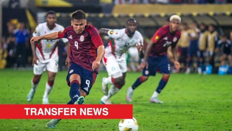 Image showing Costa Rica forward Manfred Ugalde