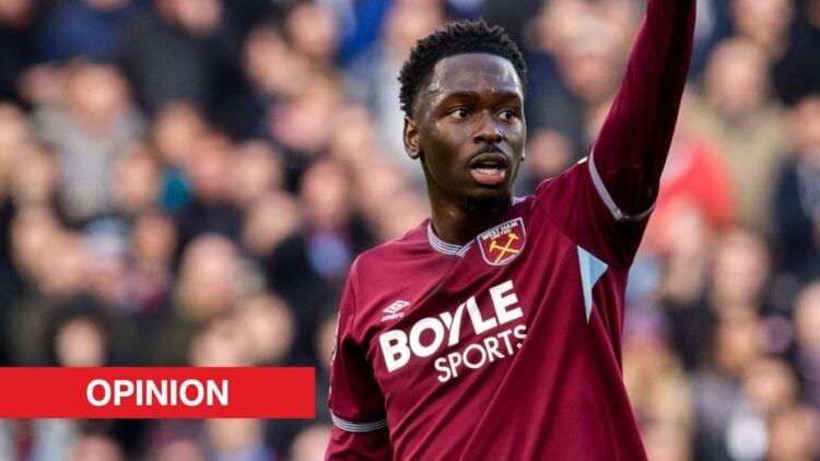 Image showing Soungoutou Magassa of West Ham United
