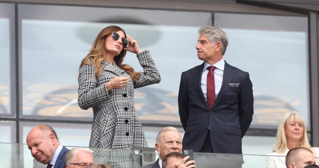 Former West Ham chair Karren Brady at the London Stadium