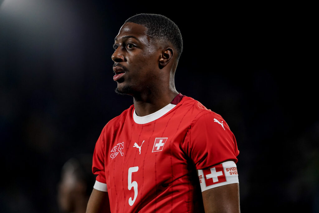 Roggerio Nyakossi - Switzerland v France - UEFA Under21 EURO Qualifier