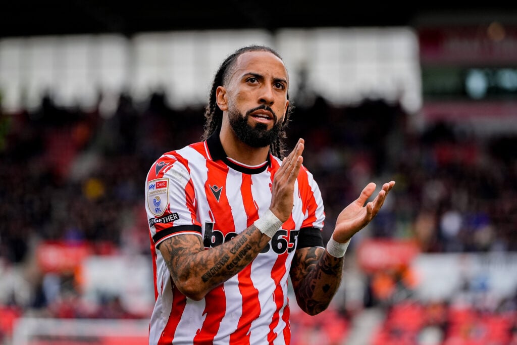 Sorba Thomas during Stoke City v Sheffield Wednesday - Sky Bet Championship