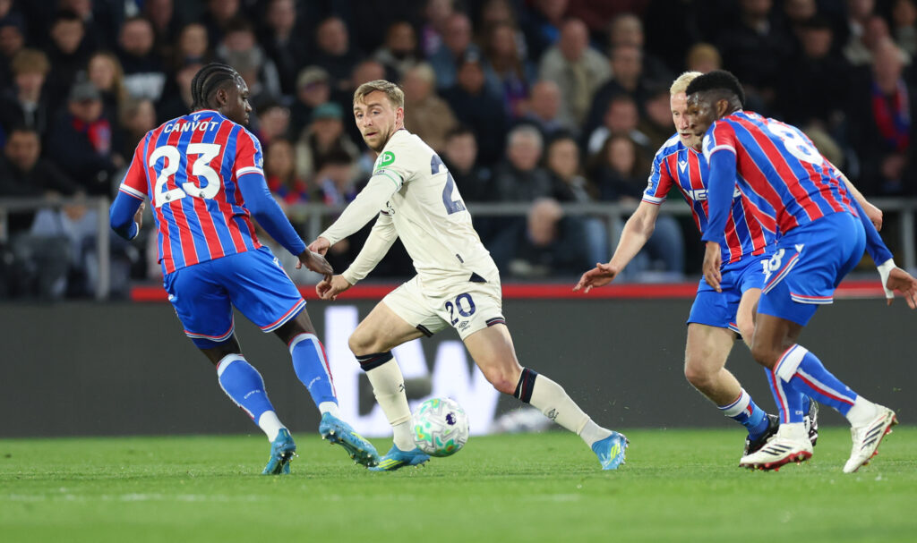 Jarrod Bowen during Crystal Palace v West Ham United - Premier League