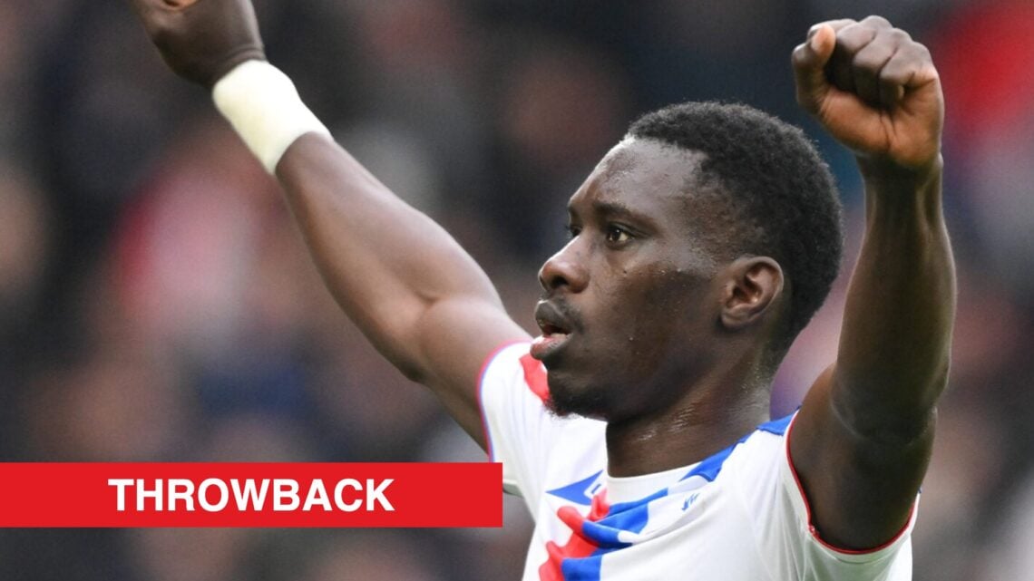 Image showing Ismaila Sarr of Crystal Palace celebrating
