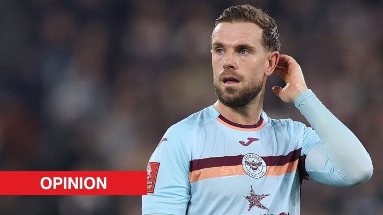 Image showing Jordan Henderson of Brentford