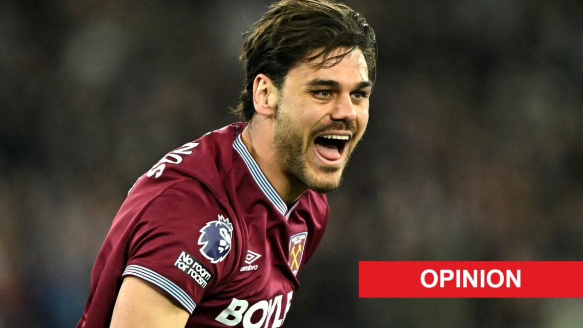 Konstantinos Mavropanos image playing for West Ham
