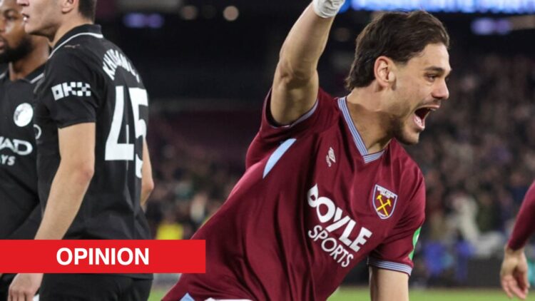 Image showing Konstantinos Mavropanos of West Ham Unitedz