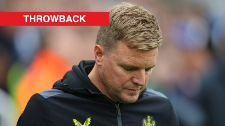 Image showing Newcastle United manager Eddie Howe