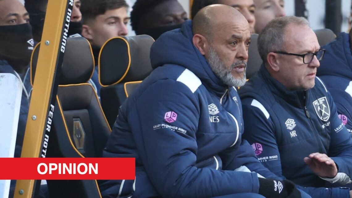 Image showing West Ham United manager Nuno Espírito Santo