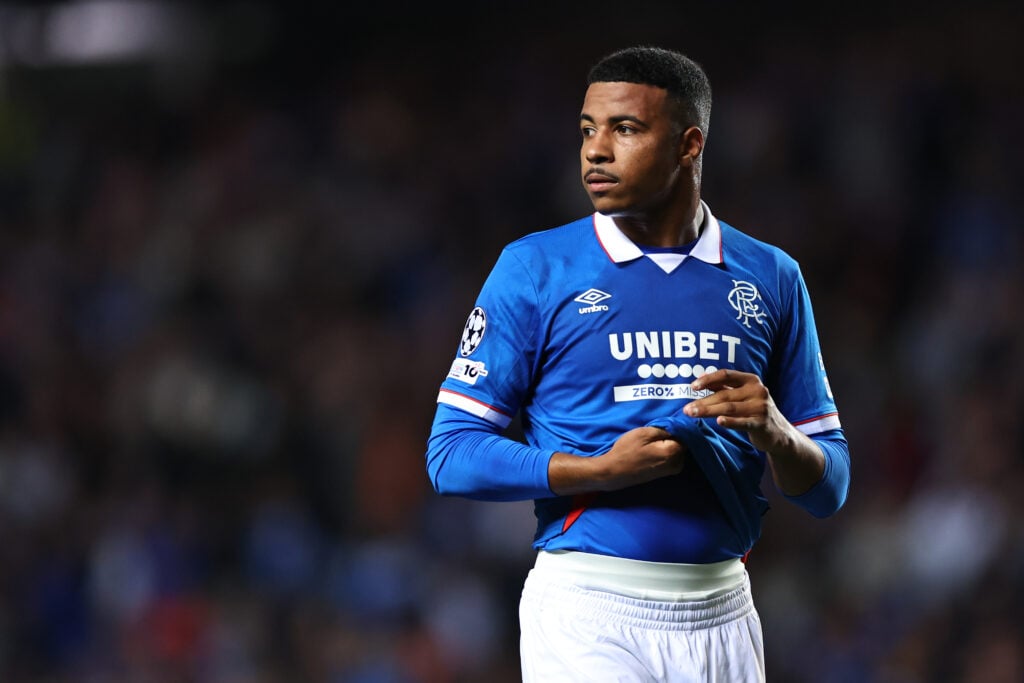 Hamza Igamane while at Rangers