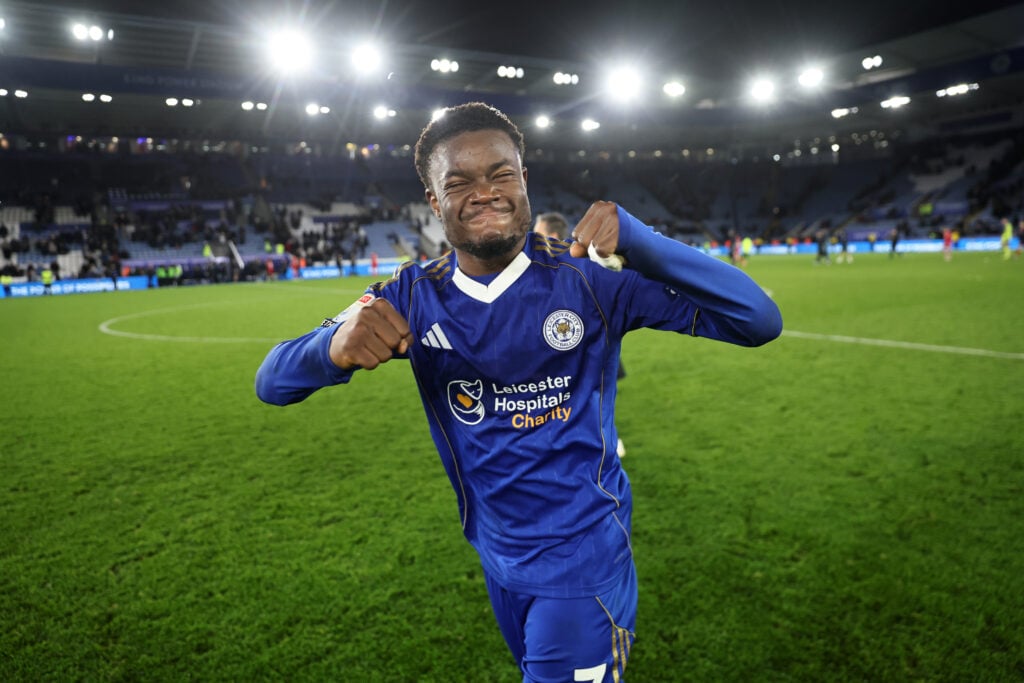 Abdul Fatawu - Leicester City v Ipswich Town - Sky Bet Championship