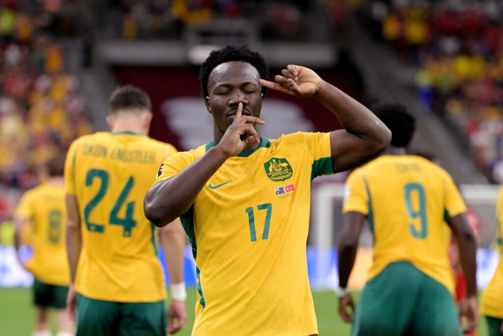Nestory Irankunda - Australia v Turkey -World Cup