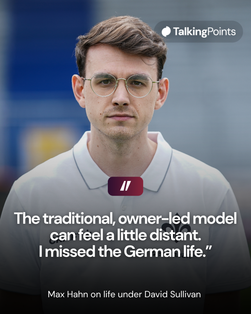 Maximilian Hahn, assistant coach analysis of Darmstadt 98 poses during the team presentation at Merck-Stadion am Böllenfalltor on July 12, 2021 in Darmstadt, Germany.