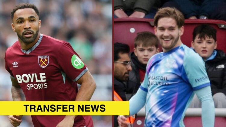 Split image showing Callum Wilson at West Ham and Dominic Ballard of Leyton Orient