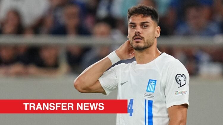 Image showing Konstantinos Mavropanos playing for Greece
