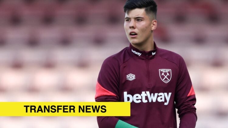 Image showing Krisztian Hegyi at West Ham United