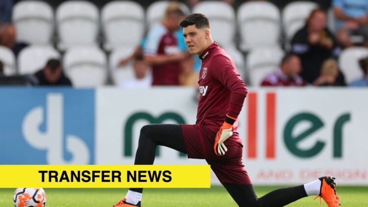Image showing Krisztian Hegyi at West Ham United