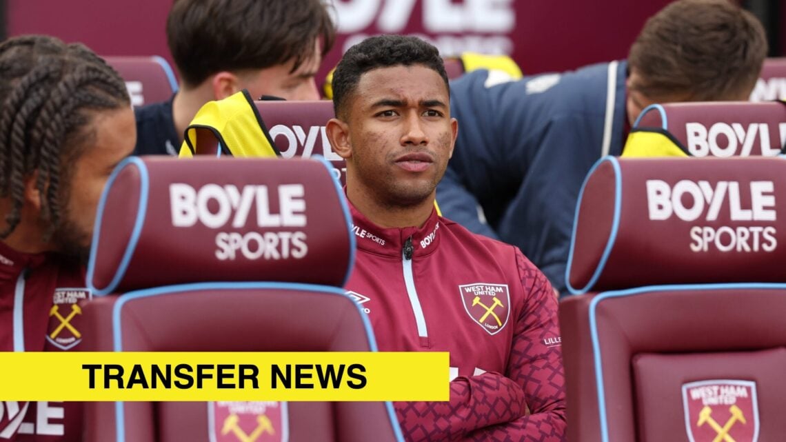 Image showing West Ham United's Keiber Lamadrid