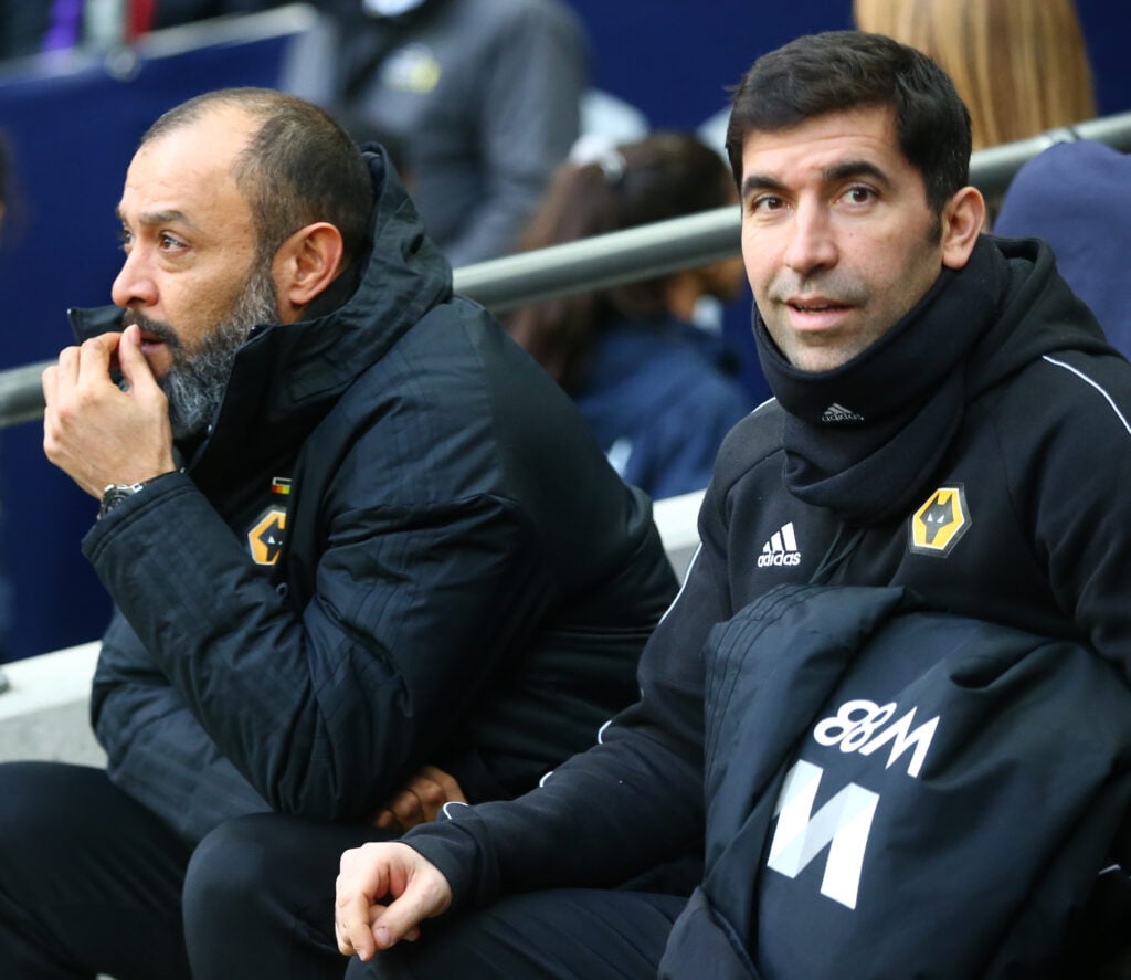 Nuno Espirito Santo and Rui Pedro Silva during their time together at Wolves