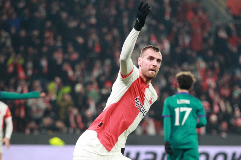 Tomas Chory of Czech Republic - FBL-EUR-C3-SLAVIA PRAGUE-ANDERLECHT