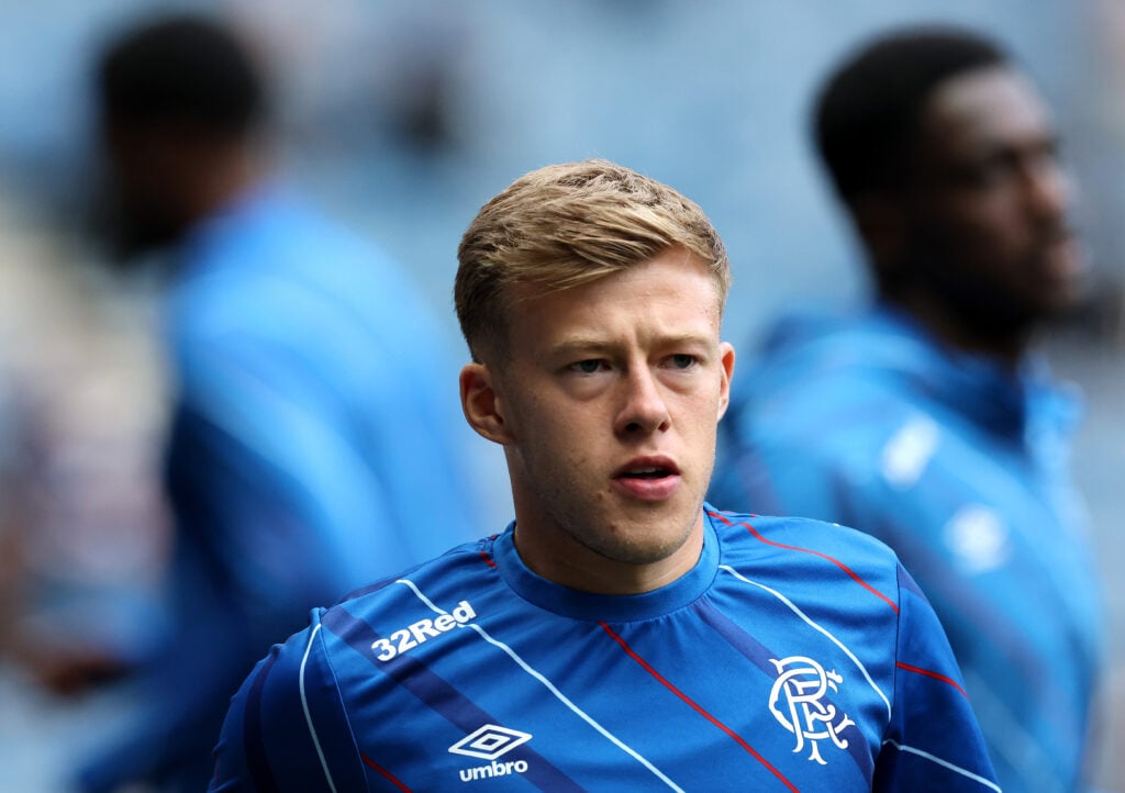 Connor Barron - Rangers v Hibernian - William Hill Premiership