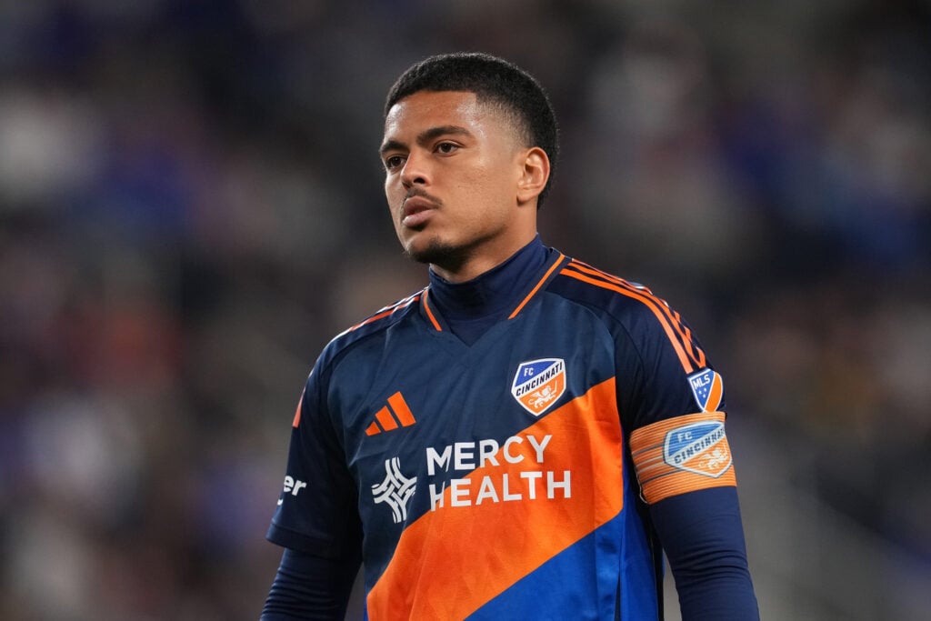Evander in action for FC Cincinnati