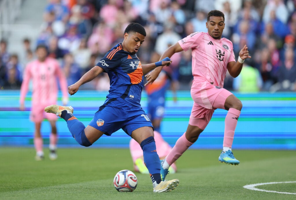 Evander in action for FC Cincinnati against Inter Miami