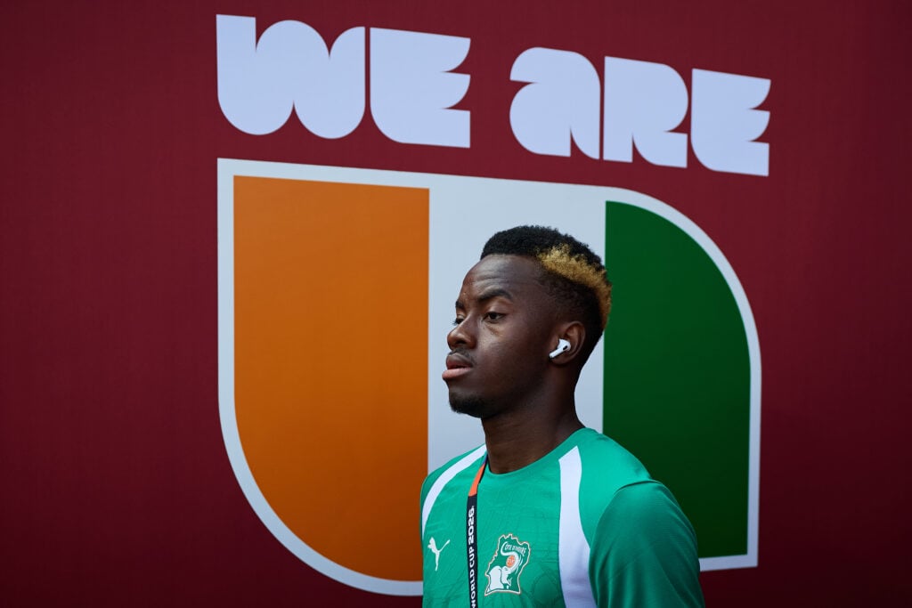 Simon Adingra of Cote D'Ivoire