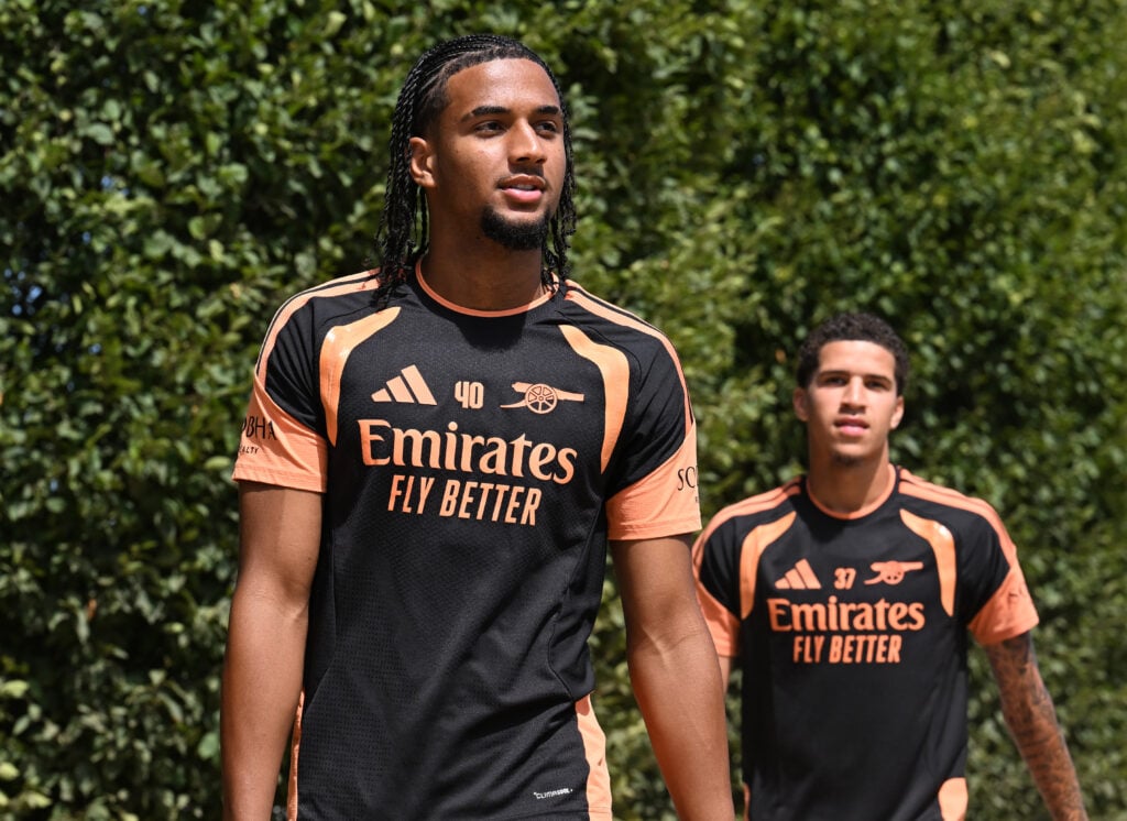 Jaden Dixon - Arsenal Academy Training Session