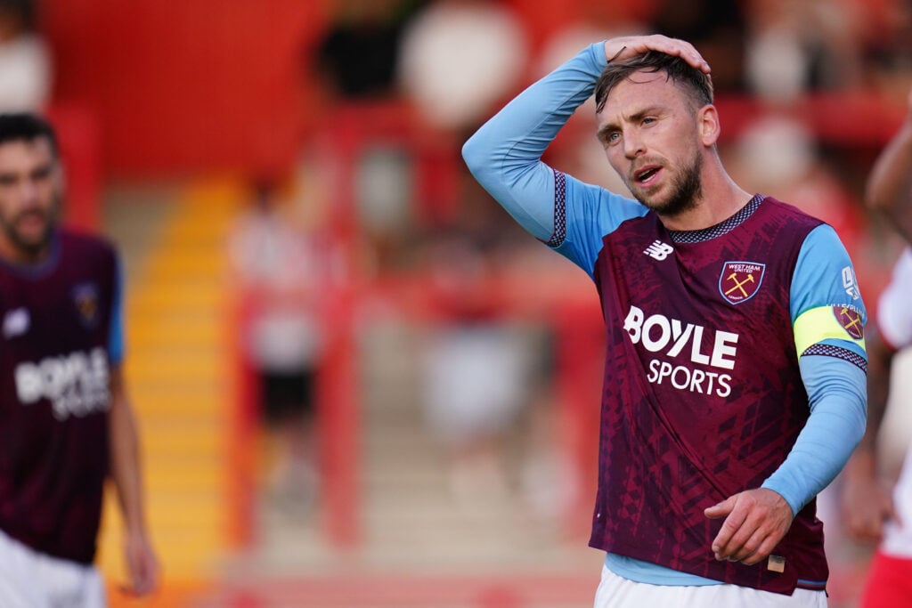 Jarrod Bowen of West Ham United during pre-season