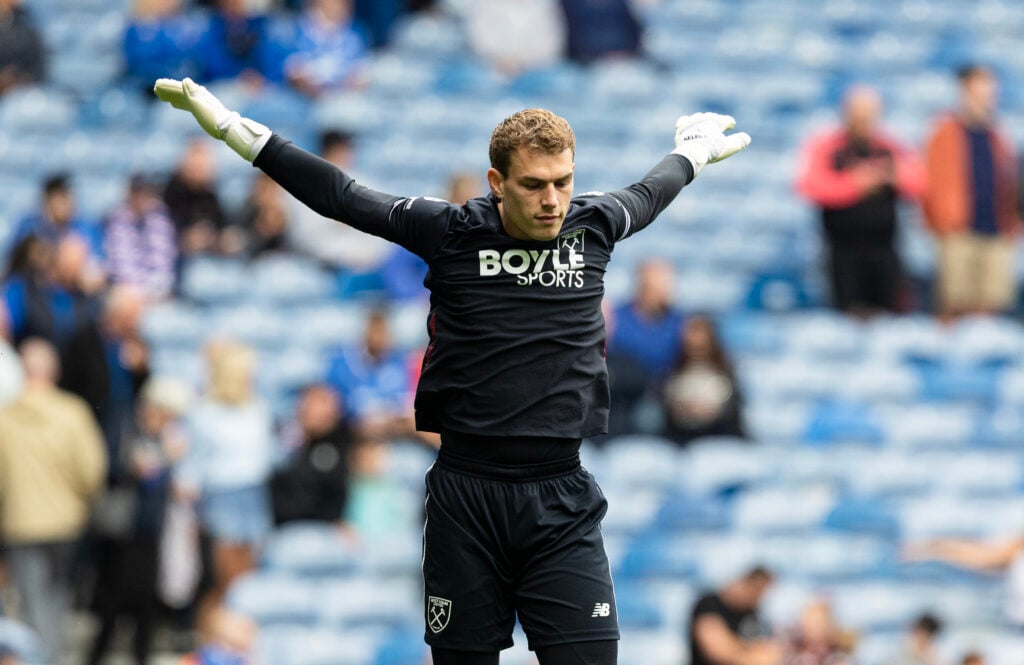 Mads Hermansen - Rangers v West Ham United - Pre-Season Friendly
